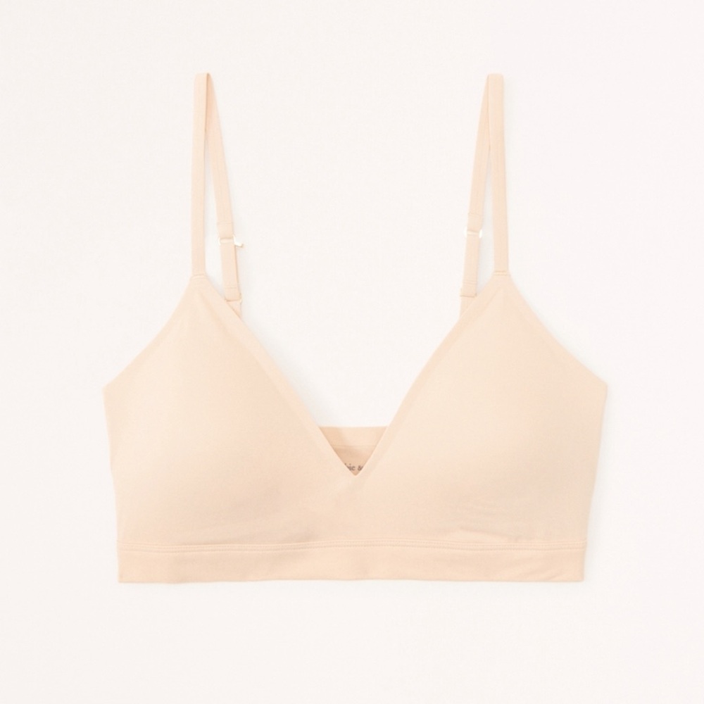 Abercrombie & Fitch Light Nude Wireless Bralette